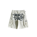 SHORT CARGO MINUS TWO - WHITE