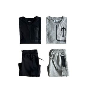 ENSEMBLE SHORT X T-SHIRT TRAPSTAR -irongate t tech zip t