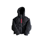 DOUDOUNE TRAPSTAR IRONGATE JACKET DECODED 2022 HOODED PUFFER -black/red