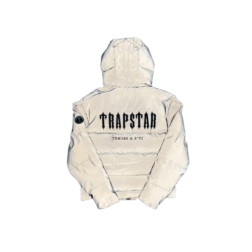 DOUDOUNE TRAPSTAR IRONGATE JACKET - decoded 2.0 hooded puffer-reflective