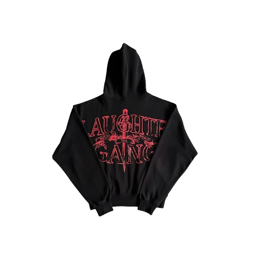 ENSEMBLE JOGGING CORTEIZ slaughter gang - (BLACK/RED)