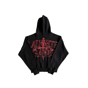 ENSEMBLE JOGGING CORTEIZ slaughter gang - (BLACK/RED)