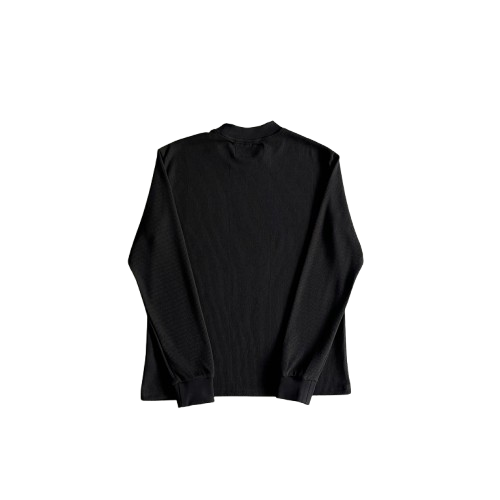 T-SHIRT CORTEIZ - 5th Anniversary ALCATRAZ Waffle Long Sleeve BLACK