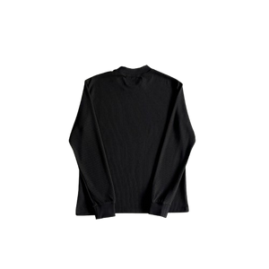 T-SHIRT CORTEIZ - 5th Anniversary ALCATRAZ Waffle Long Sleeve BLACK