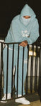 ENSEMBLE JOGGING CORTEIZ 5th anniversary track suit - BABY BLUE