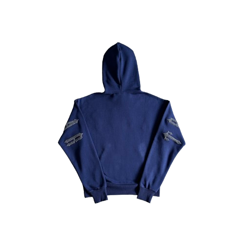 ENSEMBLE JOGGING TRAPSTAR -  irongate arch chenille BLUE