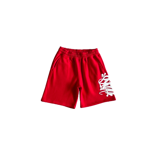 ENSEMBLE SHORT X T-SHIRT SYNA WORLD RED / WHITE