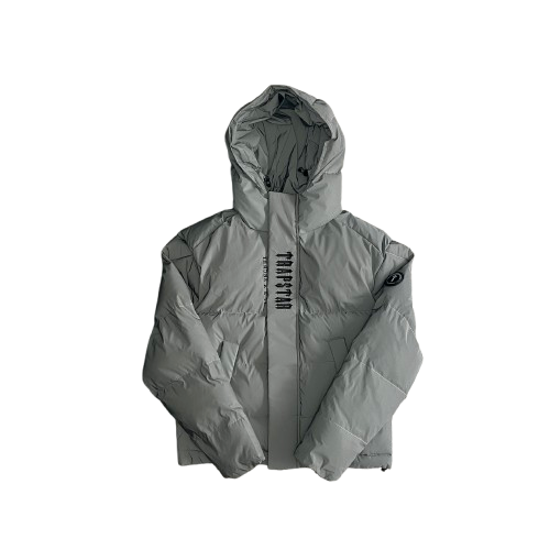 DOUDOUNE TRAPSTAR IRONGATE JACKET - decoded 2.0 hooded puffer-reflective