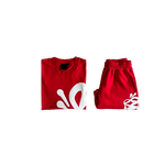 ENSEMBLE SHORT X T-SHIRT SYNA WORLD RED / WHITE