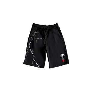 ENSEMBLE SHORT X T-SHIRT TRAPSTAR Lightening shorts set - BLACK/RED