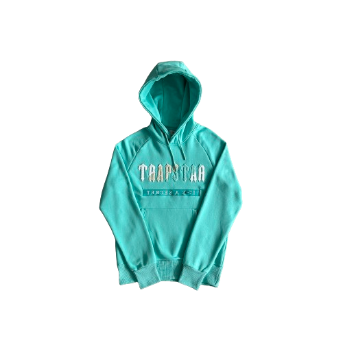 ENSEMBLE JOGGING TRAPSTAR Chenille Decdoded 2.0 - Tiffany Blue