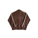 VESTE CORTEIZ BADDIES -  Knit zip up fleece-brown