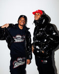ENSEMBLE JOGGING TRAPSTAR Shooters Hooded Tracksuit - OUTLINE RED