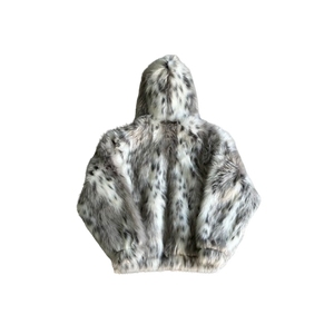 DOUDOUNE CORTEIZ - faux fur hooded jacket – DRIP KORNER DOUDOUNE CORTEIZ - faux fur hooded jacket – DRIP KORNER