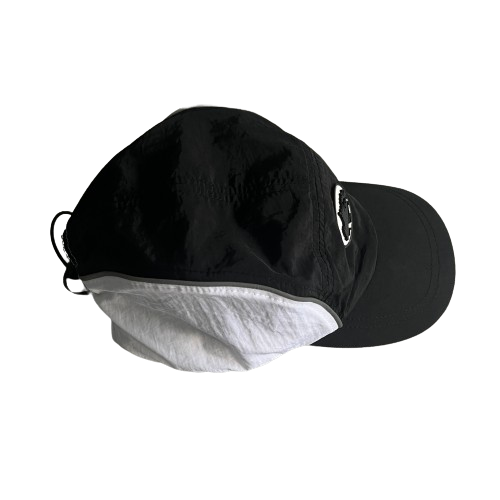 CASQUETTE CORTEIZ drawstring hat - BLACK/WHITE