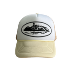 CASQUETTE CORTEIZ  - BEIGE AND WHITE