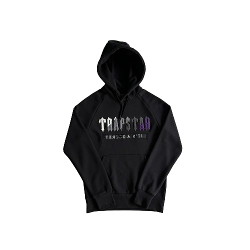 ENSEMBLE JOGGING TRAPSTAR Decdoded chenille 2.0 - Black/Purple