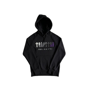 ENSEMBLE JOGGING TRAPSTAR Decdoded chenille 2.0 - Black/Purple