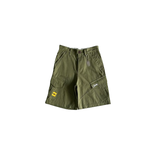 SHORT CARGO CORTEIZ Slant pocket - green