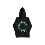 HOODIE TRAPSTAR chain script -Green/Black