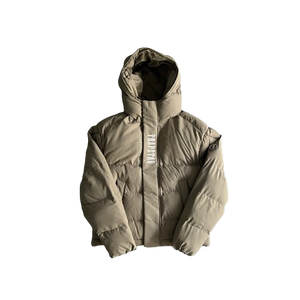 DOUDOUNE TRAPSTAR IRONGATE JACKET DECODED HOODED PUFFER 2.0 - Brindle