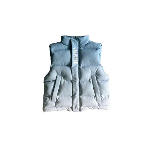 DOUDOUNES SANS MANCHES TRAPSTAR DECODED GILET-LIGHT BLUE GRANDIENT