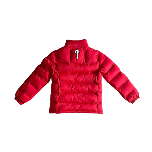 DOUDOUNE TRAPSTAR IRONGATE JACKET - It's a secret puffer jacket RED