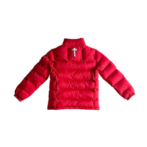 DOUDOUNE TRAPSTAR IRONGATE JACKET - It's a secret puffer jacket RED