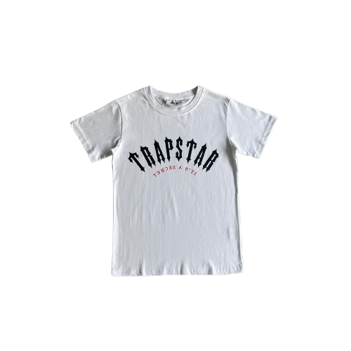 T-SHIRT TRAPSTAR - its a secret tee WHITE / BLACK / RED