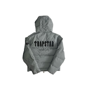 DOUDOUNE TRAPSTAR IRONGATE JACKET - decoded 2.0 hooded puffer-reflective