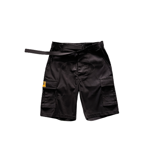 SHORT CARGO CORTEIZ MULA GUERILLAZ - OG Triple Black