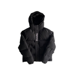 DOUDOUNE TRAPSTAR IRONGATE JACKET Decoded2022 Hooded puffer - Blackout edition