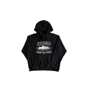 HOODIE CORTEIZ -  sup cooperation hoodie X FREZZE BLACK WHITE