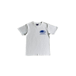 T-SHIRT  CORTEIZ - full back logo WHITE/BLUE