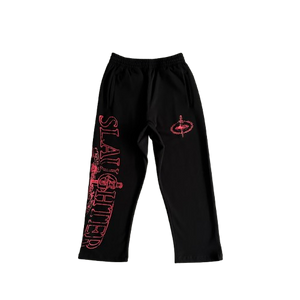 ENSEMBLE JOGGING CORTEIZ slaughter gang - (BLACK/RED)