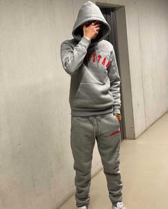 ENSEMBLE JOGGING TRAPSTAR - TRAPSTAR ARCH PANEL GREY RED