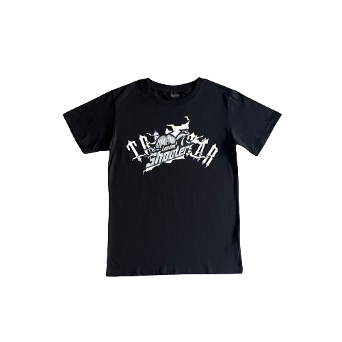 T-SHIRT TRAPSTAR shooters breakthrough tee-black black