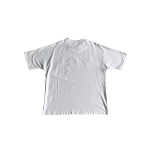 T-SHIRT TRAPSTAR script fade tee- WHITE/Blue