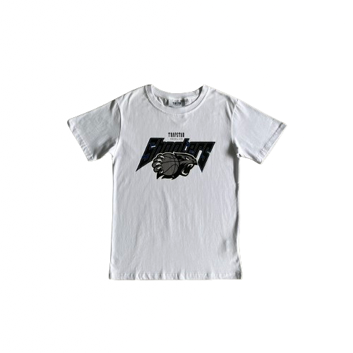 T-SHIRT TRAPSTAR -Tiger Head Basketball T-Shirt
