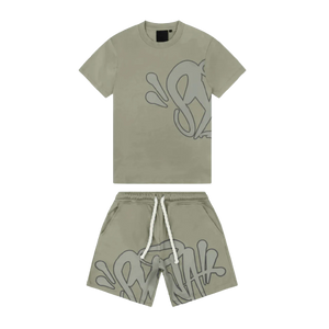 ENSEMBLE SHORT X T-SHIRT SYNA WORLD - OLIVE