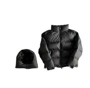 DOUDOUNE TRAPSTAR LONDON SHOOTERS  Detachable Hooded Puffer jacket -Triple black