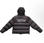 DOUDOUNE TRAPSTAR IRONGATE JACKET - DETACHABLE HOODED JACKET 2.0 BLACK