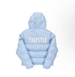 DOUDOUNE TRAPSTAR IRONGATE JACKET - DECODED HOODIE 2.0 ICE BLUE