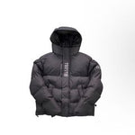 DOUDOUNE TRAPSTAR IRONGATE JACKET - DETACHABLE HOODED JACKET 2.0 BLACK