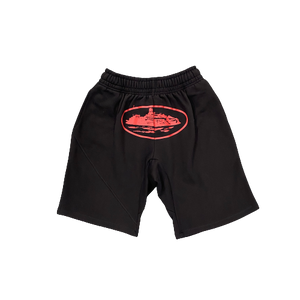 SHORT CORTEIZ ALCATRAZ - BLACK / RED