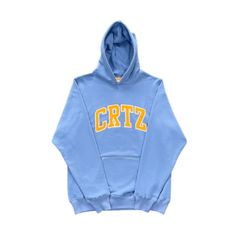 ENSEMBLE SHORT X HOODIE CORTEIZ - Baby blue letter