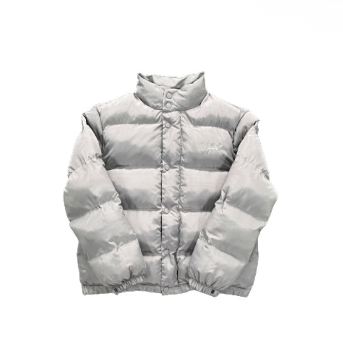 DOUDOUNE CORTEIZ - BOLO JACKET GREY