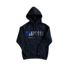 ENSEMBLE JOGGING TRAPSTAR -DECODED TRAPSTAR CHENILLE HOODIE (BLUE MOODS)