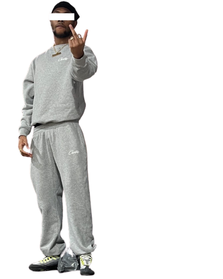 ENSEMBLE JOGGING CORTEIZ - HMP jumpsuit GREY