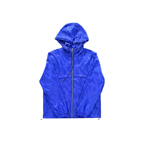 COUPE VENT TRAPSTAR IRONGATE T-CUT - JACQUARD BLUE